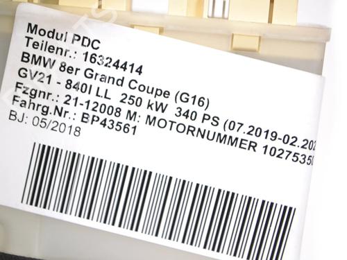 Electronic module BMW 8 Gran Coupe (G16, F93) 840 i | BP33346900M83  - Image 6