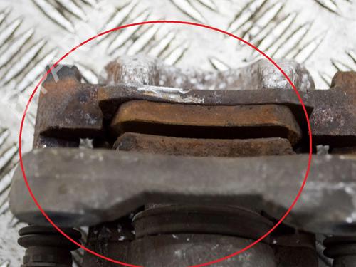 Right rear brake caliper VW SCIROCCO III (137, 138) 2.0 TDI | BP14637703M106 