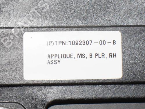 Dørliste TESLA MODEL S (5YJS) 75 | BP14617275C150 