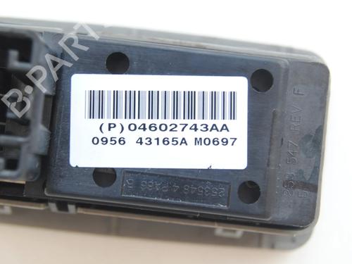 Left rear window switch CHRYSLER 300C Touring (LX, LE) 3.0 CRD | BP30283244I29 