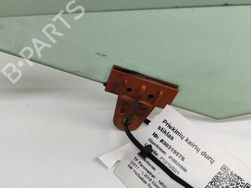 Front left door window NISSAN LEAF (ZE1) Electric | BP28432578C18 