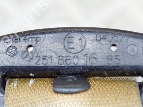 Front right seatbelt MERCEDES-BENZ R-CLASS (W251, V251) R 320 CDI 4-matic (251.022, 251.122) | BP10399350I25 