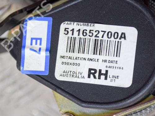 Front right seatbelt HYUNDAI SONATA V (NF) 2.4 | BP10400973I25 