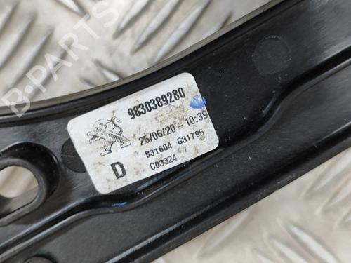 Front right window mechanism PEUGEOT 3008 II SUV (MC_, MR_, MJ_, M4_) 1.2 THP/ PureTech 130 (MRHNSM, MRHNSU, MRHNSJ, MRHNYW,... | BP16536192C23 
