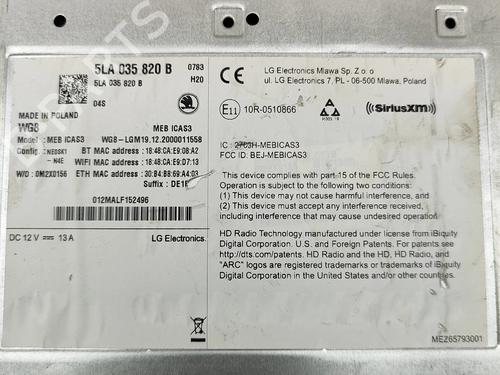 Electronic module SKODA ENYAQ iV SUV (5AZ) 60 | BP27795099M83 