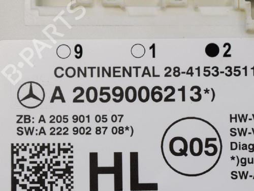 Electronic module MERCEDES-BENZ C-CLASS (W205) C 220 BlueTEC / d (205.003) | BP6744231M83 