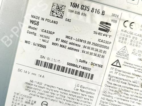 Electronic module CUPRA BORN (K11) 58 e-boost | BP40460357M83 - Image 6