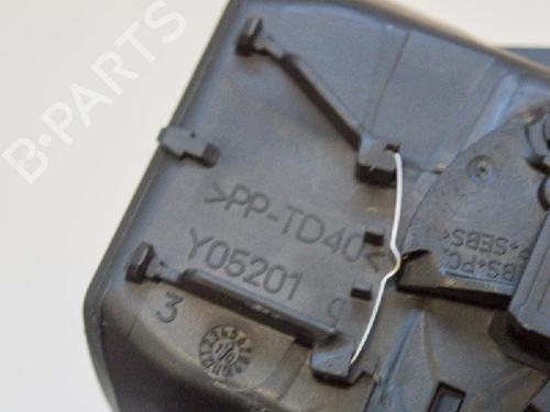 Air vent PEUGEOT 3008 I MPV (0U_) 1.6 HDi | BP14611502I21 