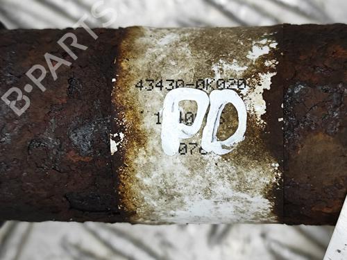 Right front driveshaft TOYOTA HILUX VII Pickup (_N1_, _N2_, _N3_) 2.5 D 4WD (KUN25) | BP28171761M39 