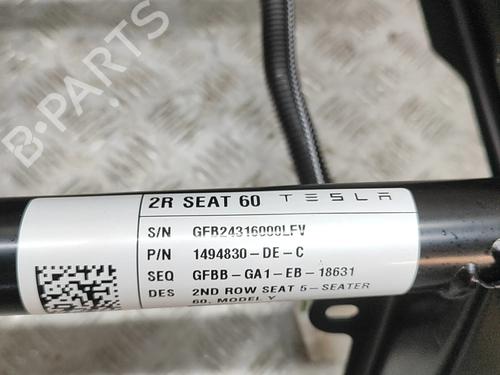 Rear seat TESLA MODEL Y (5YJY) EV Performance All-wheel Drive | BP34701414C17  - Image 9