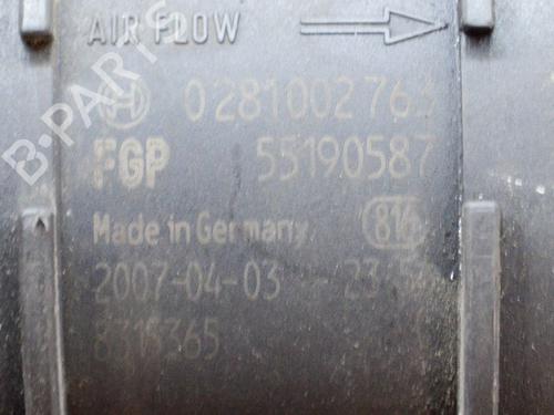 Mass air flow sensor ALFA ROMEO BRERA (939_) 2.4 JTDM 20V (939DXD1B, 939DXD12) | BP9296572M95 