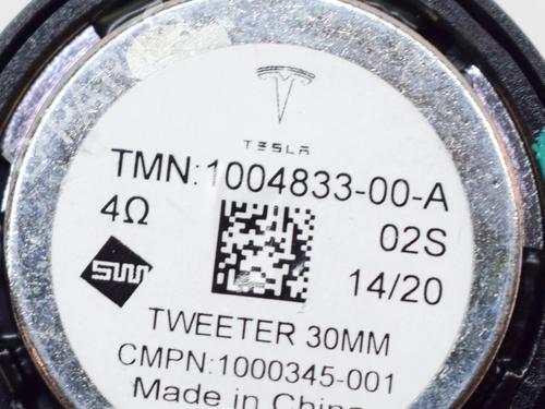 Speaker TESLA MODEL X (5YJX) P100D AWD | BP8625420E2