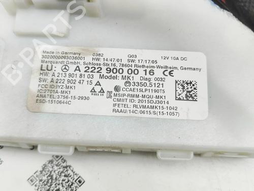 Electronic module MERCEDES-BENZ E-CLASS (W213) E 300 de (213.016) | BP36021377M83 - Image 6