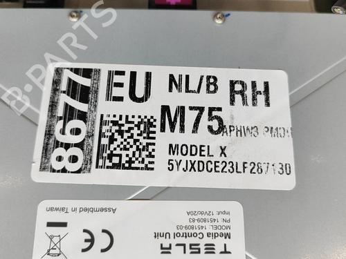 Display TESLA MODEL X (5YJX) P100D AWD | BP33372601C48  - Image 5