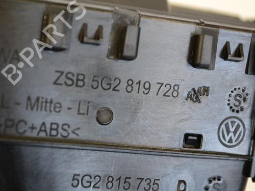 Air vent VW GOLF VII (5G1, BQ1, BE1, BE2) 1.4 TSI | BP31072611I21 