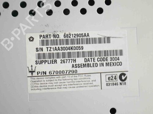 Multifunctionele display MASERATI GHIBLI III (M157) 3.0 | BP30243236C48