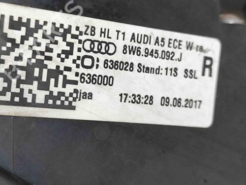 Right taillight AUDI A5 Sportback (F5A, F5F) S5 TFSI quattro | BP29487072C35 