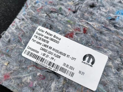 Boot lining JEEP AVENGER (J2) Electric | BP33371494I3 - Image 7