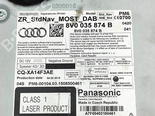 Electronic module AUDI A3 Sportback (8VA, 8VF) 1.6 TDI | BP39458156M83 - Image 7