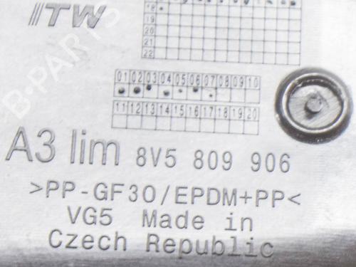 Fuel flap AUDI A3 Limousine (8VS, 8VM) S3 quattro | BP7735866C131 