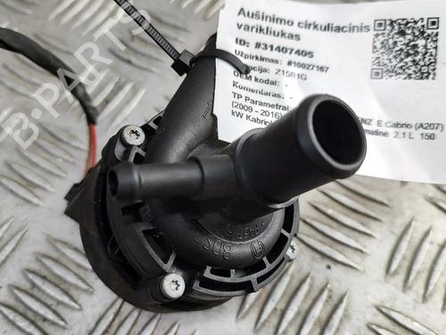 Auxiliary water pump MERCEDES-BENZ E-CLASS Convertible (A207) E 250 CDI / BlueTEC / d (207.403, 207.404) | BP27723715M111
