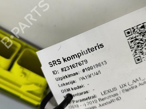 Kollisjonspute styreenhet LEXUS UX (_AA1_, _AH1_, _MA1_) 250h (MZAH10) | BP27768146M53 
