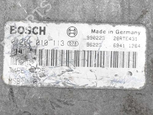 Engine control unit (ECU) LAND ROVER FREELANDER I (L314) 2.0 DI 4x4 | BP6721034M57 
