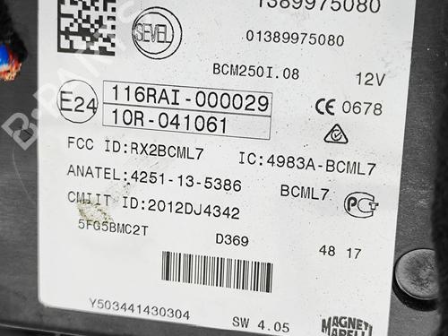 Fuse box FIAT DUCATO Bus (250_) 130 Multijet 2,3 D | BP33291752E1 - Image 7