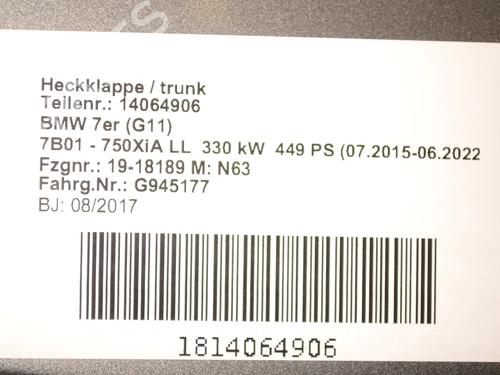 Boot lining BMW 3 Touring (F31) 325 d | BP30281019I3 - Image 6