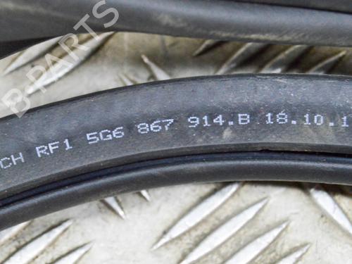 Rubber door seal VW GOLF VII (5G1, BQ1, BE1, BE2) 2.0 R 4motion | BP14646227C142 