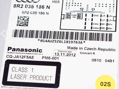 Electronic module AUDI A5 Sportback (8TA) 2.0 TDI | BP10074481M83 