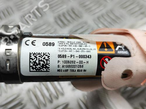 Høyre gardin kollisjonspute TESLA MODEL S (5YJS) P100D AWD | BP30394333C12 
