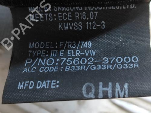 Rear right seatbelt SSANGYONG KORANDO (C300) E-Motion | BP27776775I28 