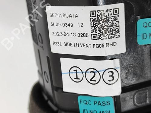Air vent NISSAN QASHQAI III (J12) 1.3 DIG-T | BP27786886I21