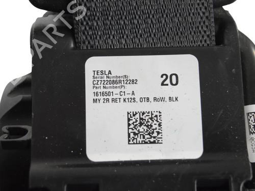 Rear right seatbelt TESLA MODEL Y (5YJY) EV Performance All-wheel Drive | BP33363201I28  - Image 5