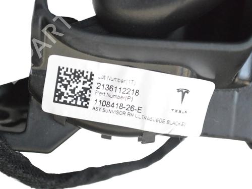 Right sun visor TESLA MODEL X (5YJX) P100D AWD | BP33366025I2  - Image 5