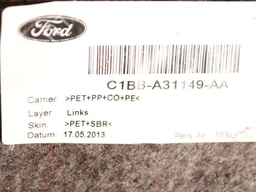Boot lining FORD FIESTA VI (CB1, CCN) 1.0 EcoBoost | BP33347408I3  - Image 5
