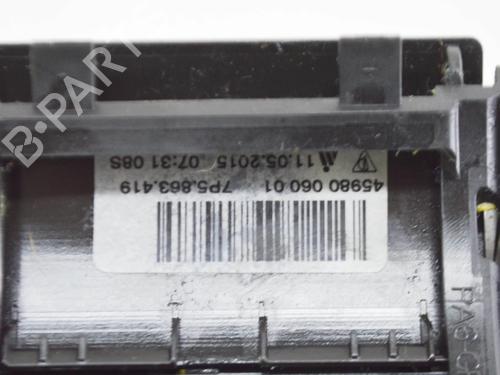 Gear lever PORSCHE CAYENNE (92A) 3.0 Diesel | BP15481248M90