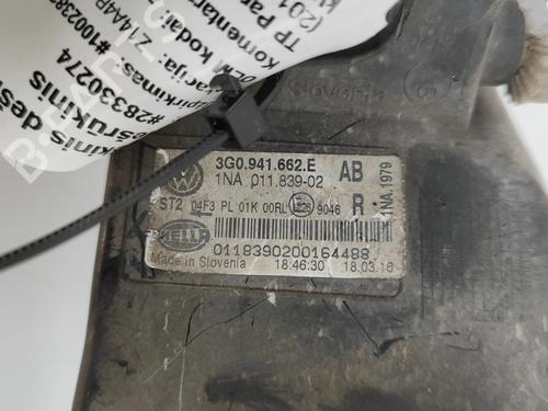 Right front fog light VW PASSAT B8 Variant (3G5, CB5) 2.0 TDI | BP23248804C31 - Image 7