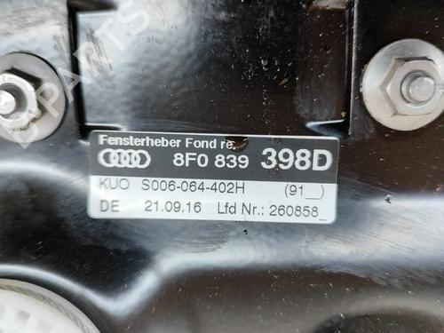 Rear right window mechanism AUDI A5 Convertible (8F7) S5 quattro | BP24975155C25  - Image 7