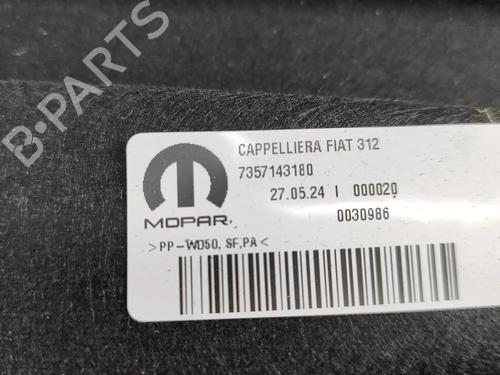 Rear parcel shelf FIAT 500 (312_) 1.0 Mild Hybrid (312.AYD1B) | BP29373362C85  - Image 6