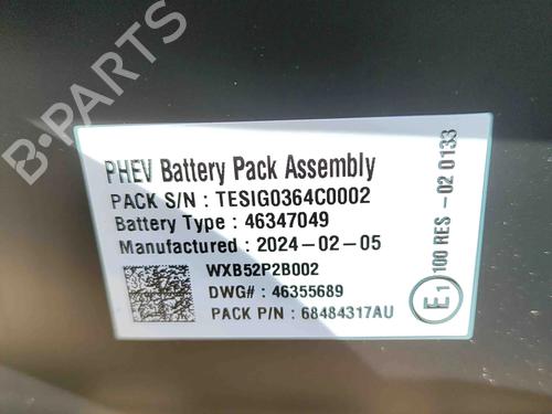 Battery JEEP COMPASS (MP, M6, MV, M7) 1.3 HYBRID 4X4 | BP31976696E11 