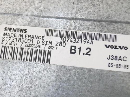Engine control unit (ECU) VOLVO S40 II (544) 1.6 | BP9869081M57 
