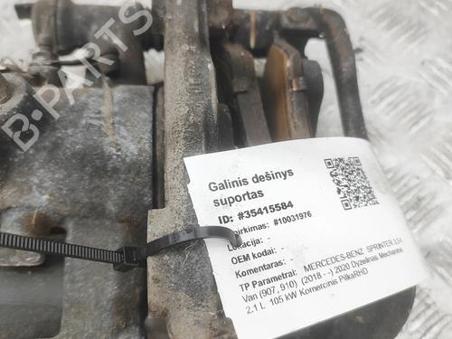Right rear brake caliper MERCEDES-BENZ SPRINTER 3-t Van (B910) 214 CDI (910.621, 910.623) | BP34630219M106  - Image 8
