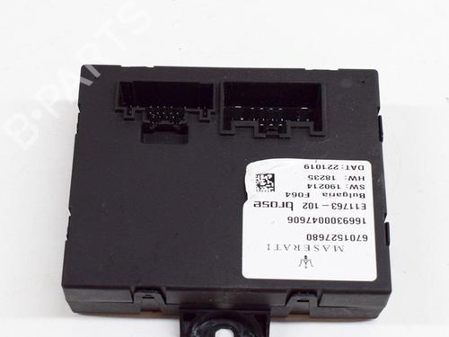 Used Electronic module MASERATI LEVANTE SUV (M161) 3.0 Q4 (350 hp) 15376808