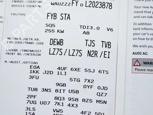 Other AUDI Q5 (FYB, FYG) SQ5 TDI Mild Hybrid quattro | BP28732522O1 