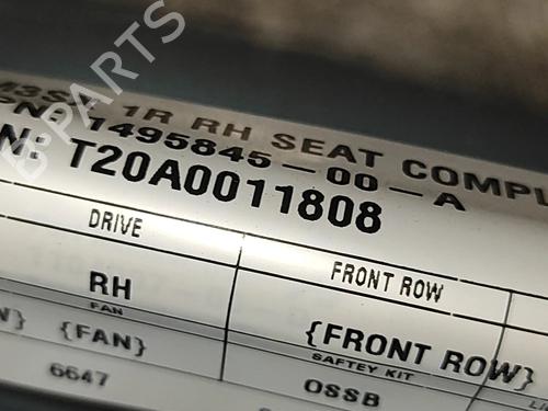 Right front seat TESLA MODEL X (5YJX) P100D AWD | BP33661394C16 - Image 6