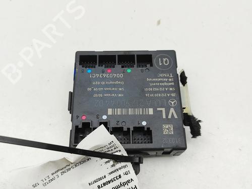 Used Electronic module Electronic module MERCEDES-BENZ E-CLASS (W212) E 220 CDI / BlueTEC (212.001, 212.002) (170 hp) 33383812 33383812