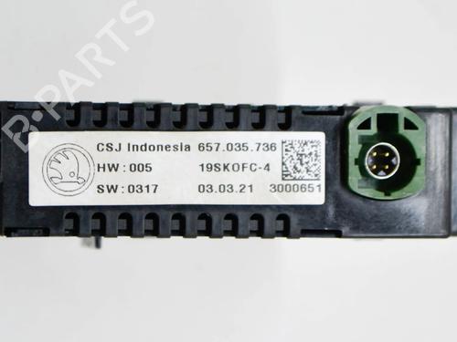Electronic module SKODA KAMIQ (NW4) 1.0 TSI | BP27756622M83 - Image 8