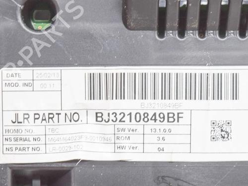 Instrument cluster LAND ROVER RANGE ROVER EVOQUE (L538) 2.2 D | BP6925417C47 